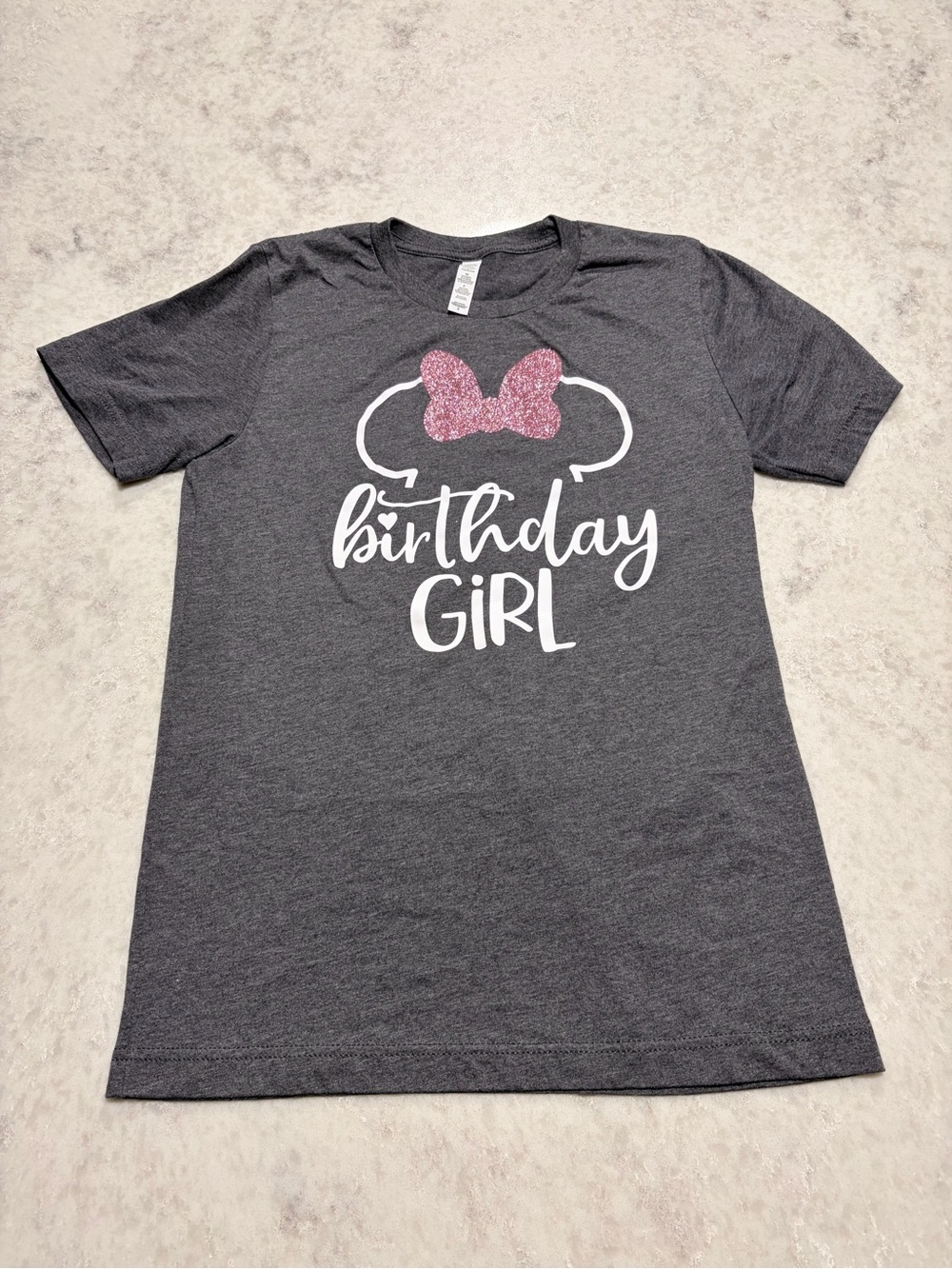 Disney Minnie Mouse Birthday Girl Shirt - Size S